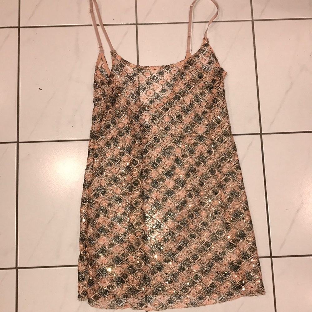 BEAUTIFUL free people sequin dress